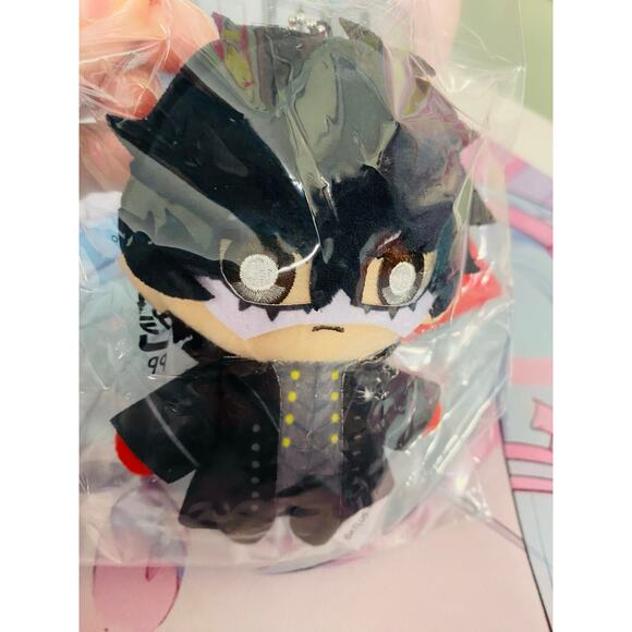 P5R Persona Plush Keychain Nui Mascot Joker - Picture 2 of 3